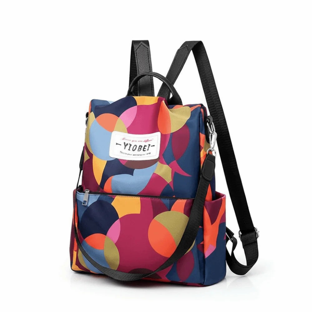 Waterproof Oxford Backpack Anti-Theft Travel Daypack for Women