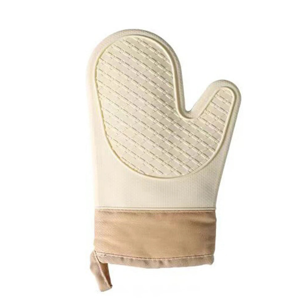 Silicone Oven Mitts Non-Slip Heat Resistant Kitchen Gloves Silicone Oven Mitts Nixie 1pc