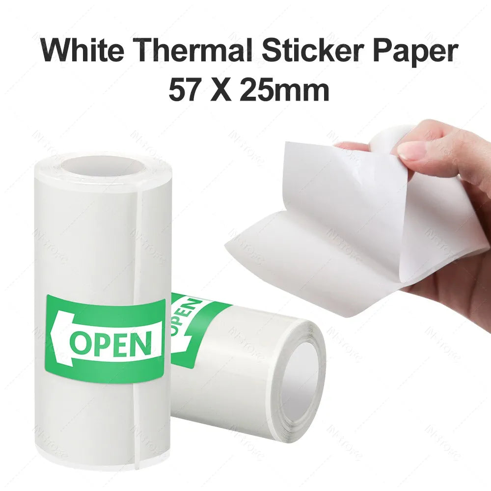 Mini Pocket Printer Thermal Paper Rolls – Kids Camera 6 & 10 Pack