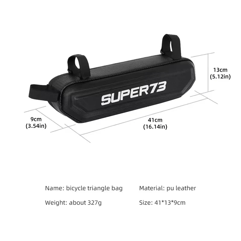 Waterproof E-Bike Frame Tube Bag – Large Capacity | Nixie Bicycle Frame Bag Nixie