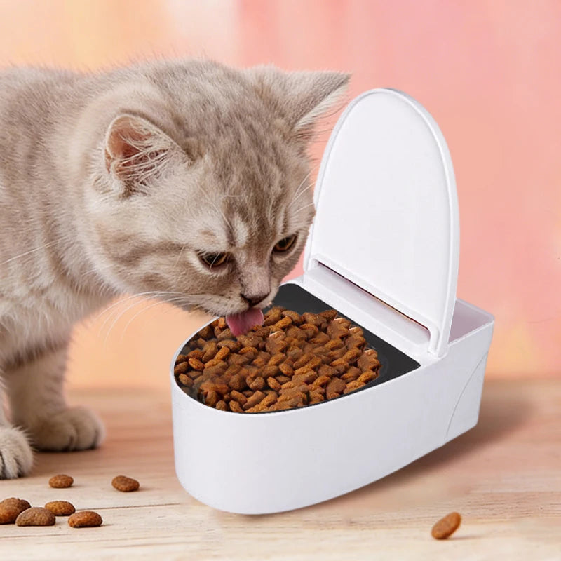 Funny Toilet Pet Water Bowl for Cats & Dogs – Stainless Steel Pet Water Bowl Nixie