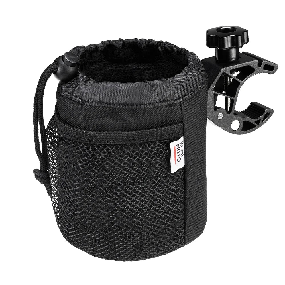 KEMITOUR Adjustable Motorcycle Cup Holder Clamp – Bike ATV Boat Motorcycle Cup Holder Nixie 1 PC