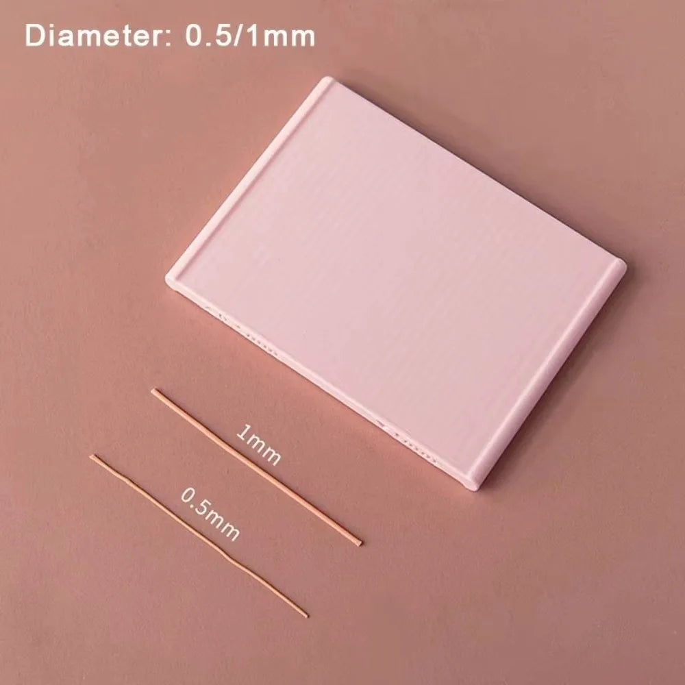 Clay Strip Rolling Mold 0.5–5mm | DIY Pottery Tool