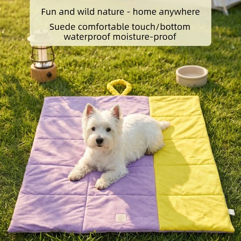 Foldable Dog Car Seat Cushion – Rear Seat Anti-Fouling Pet Mat Dog Car Seat Mat Nixie