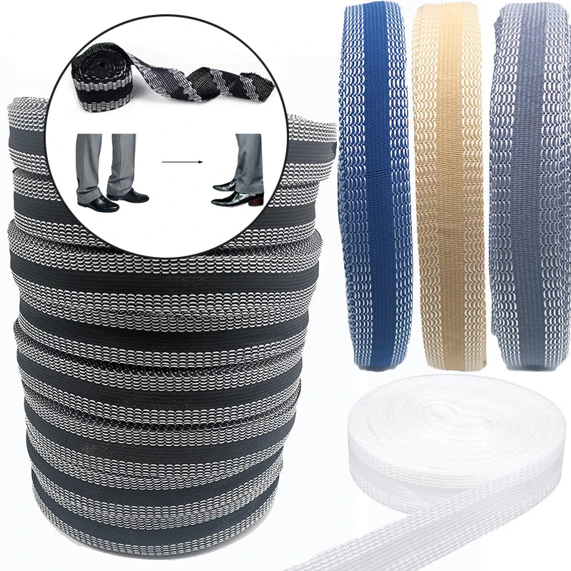Iron-On Hem Tape – No-Sew Fabric Fusion Tape for Jeans Iron-On Hem Tape Nixie