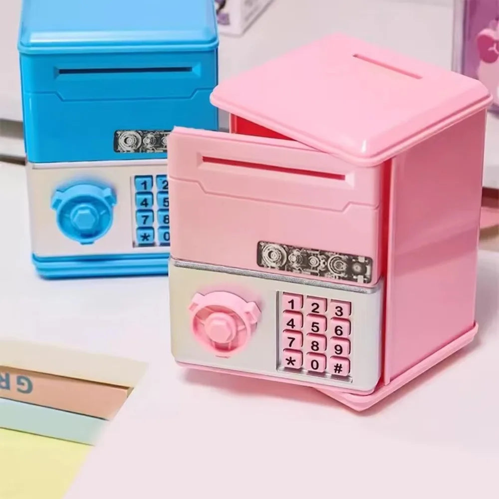 Kids Mini ATM Piggy Bank with Password | Money Saving Toy Kids Piggy Bank Nixie