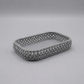 Hollow Woven Desktop Storage Tray | Nordic Minimalist Organizer Desktop Storage Tray Nixie A3