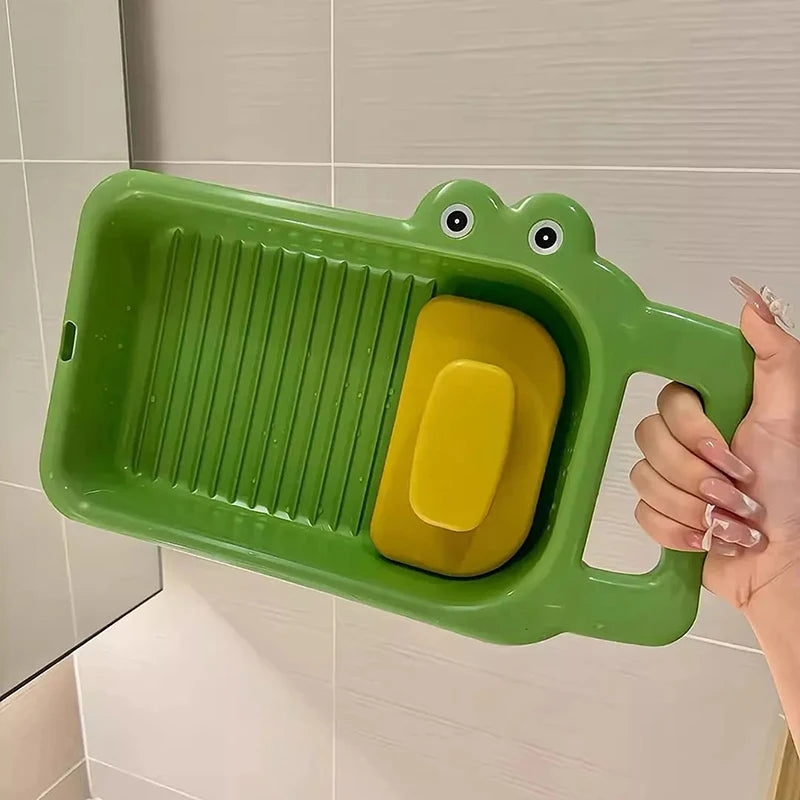 Cartoon Crocodile Non-Slip Washboard – Multifunctional Laundry Laundry Washboard Nixie