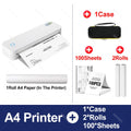 INSTOFC Portable A4 Bluetooth Thermal Printer – Inkless PDF Print