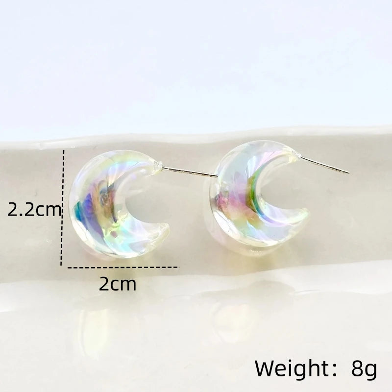 Nixie Resin Waterdrop Drop Earrings – Lightweight Fashion Drop Earrings Nixie