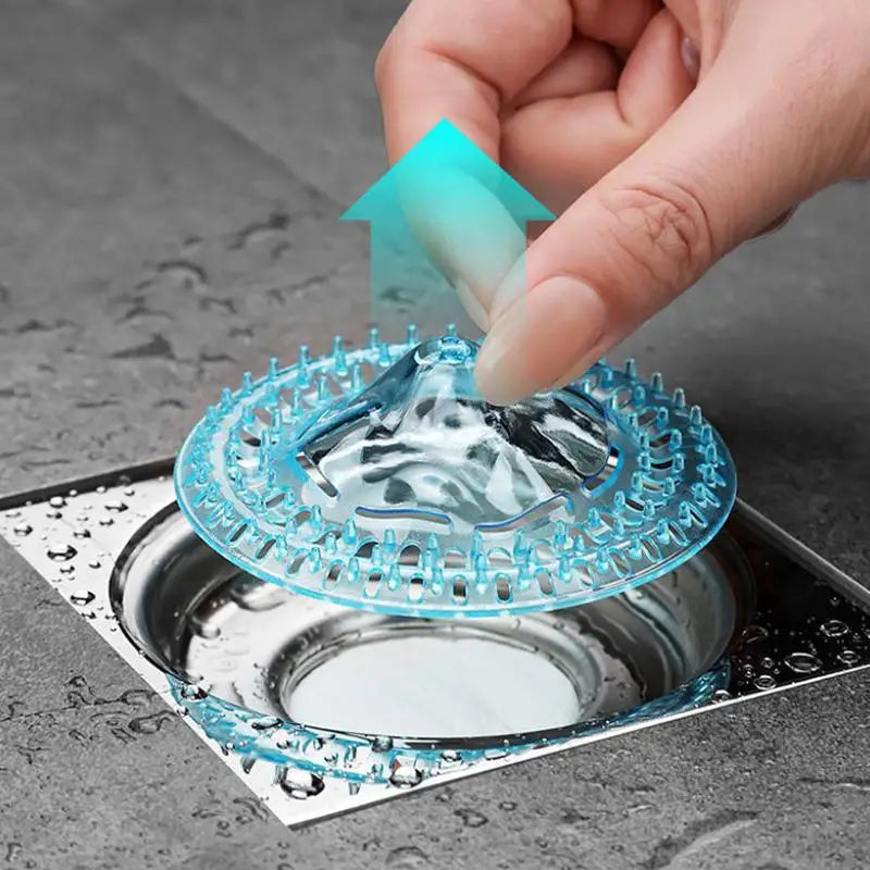 20pcs Mesh Hair Catcher Shower Floor Drain Cover – Bathroom