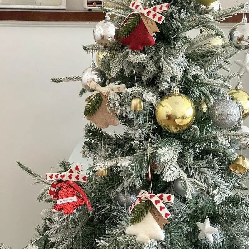 Christmas Tree Hanging Bell Wind Chime Holiday Decoration