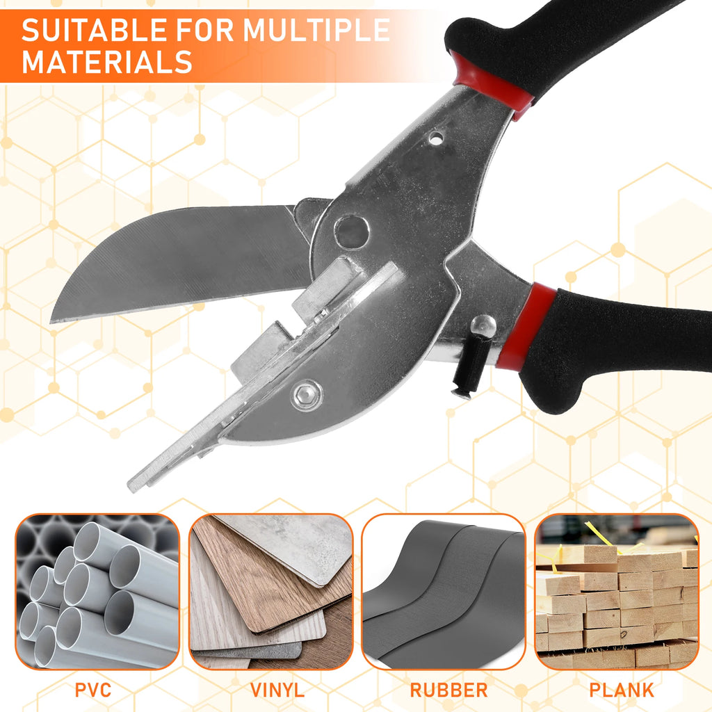 Miter Shears 45°–135° Multi-Angle Molding & Trim Cutter Tool Miter Shear Cutter Nixie