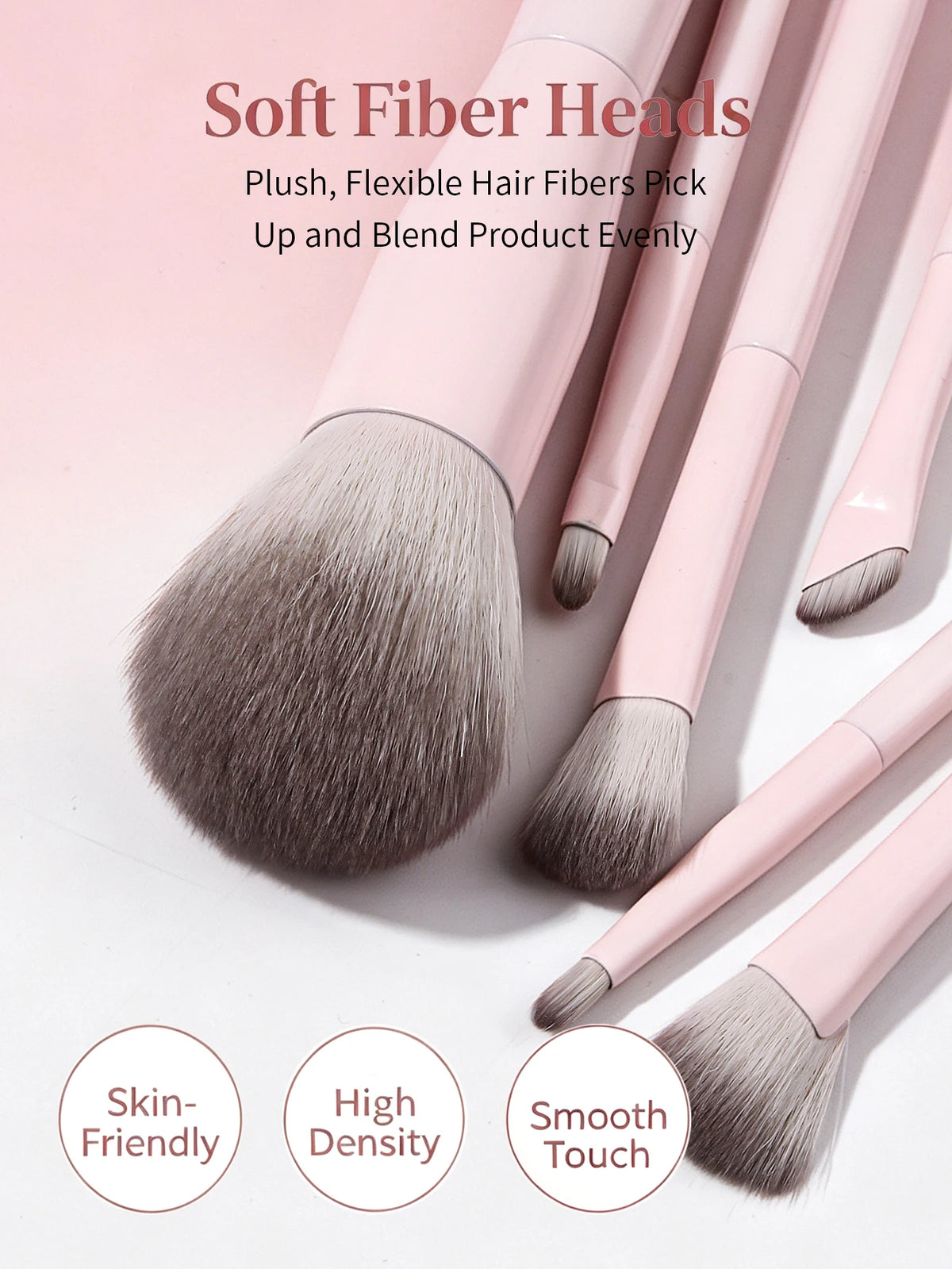 16Pc Makeup Brush Set – Soft Synthetic Hair, Sponge & Puff Makeup Brush Set Nixie
