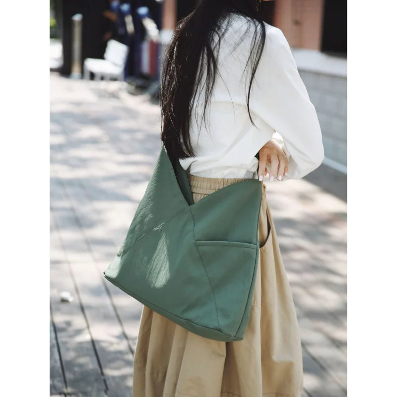 Women's Large Nylon Crossbody Shoulder Bag – Korean Style Crossbody Shoulder Bag Nixie