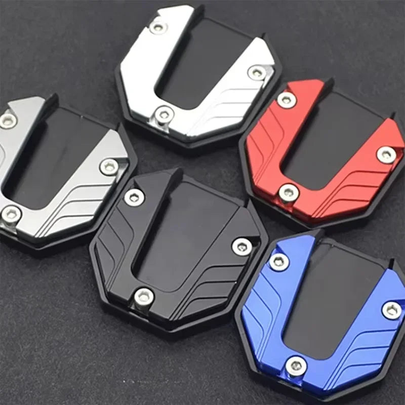 Aluminum Motorcycle Kickstand Extension Foot Pad Side Stand Kickstand Foot Pad Nixie