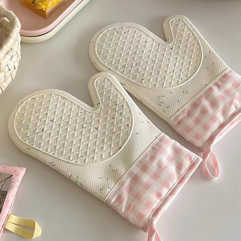 Silicone Oven Glove Mitt – Heat Resistant Kitchen Baking Glove