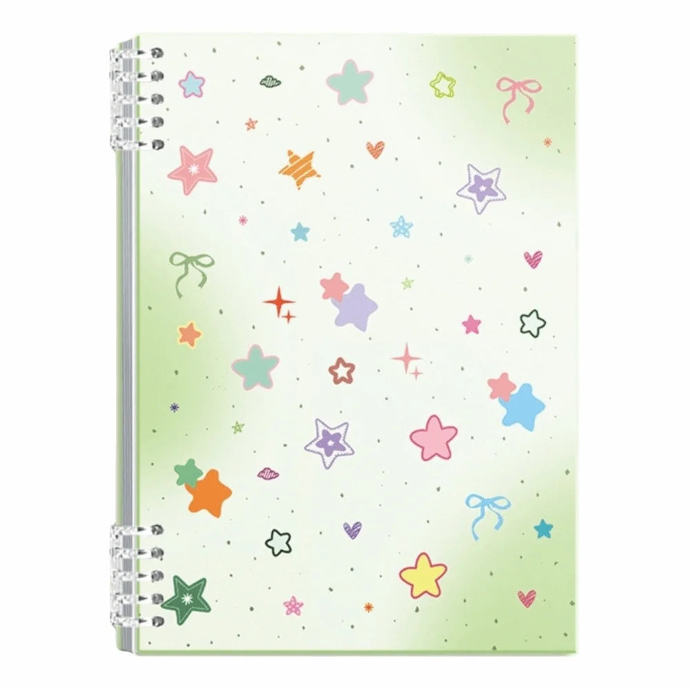 A5/B5 Star Print Loose-Leaf Binder Notebook | Dopamine Planner