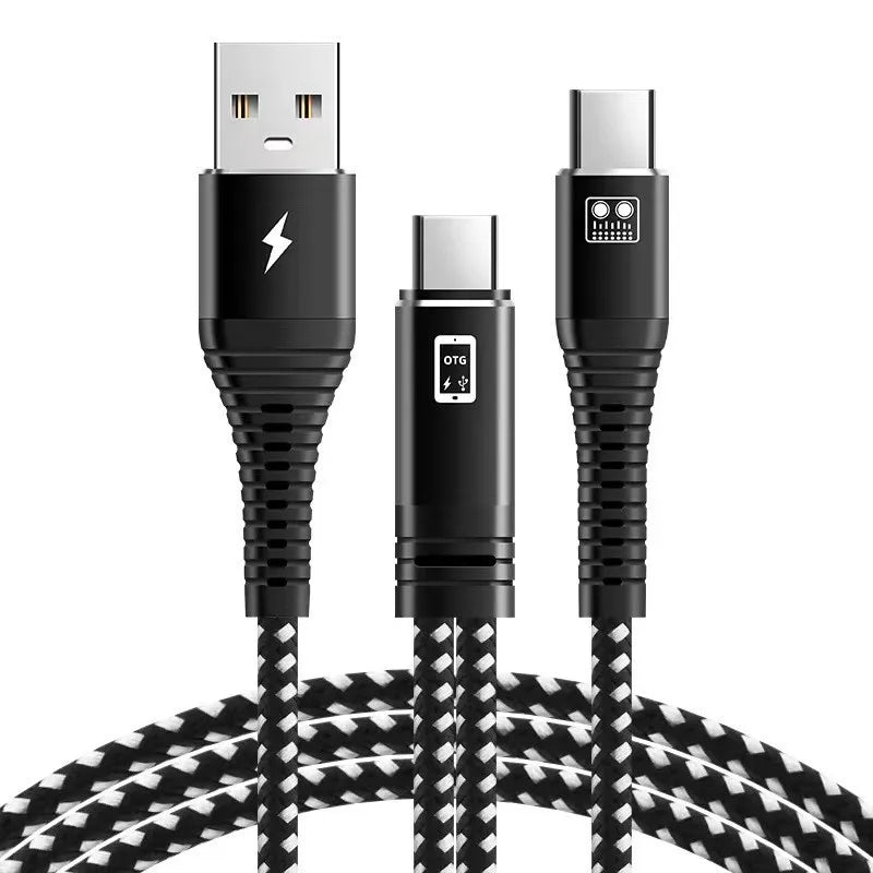 Live Streaming Sound Card OTG Adapter Cable for Android Streaming Sound Card Nixie Type-C USB 1.5m