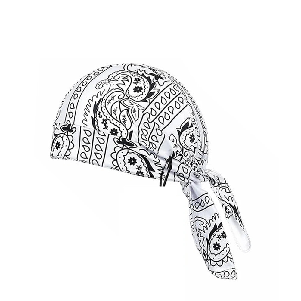 Paisley Cooling Durag Headscarf – Breathable Sweat-Wicking Bandana