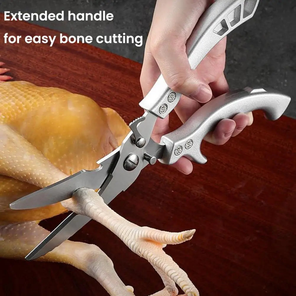 4-in-1 Heavy-Duty Poultry Shears Stainless Steel Kitchen Scissors Poultry Kitchen Shears Nixie