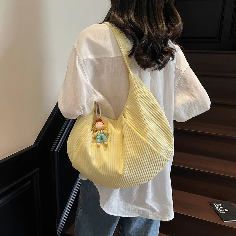 Women's Large Canvas Tote Bag | Casual Shoulder Bag 2025 Canvas Tote Bag Nixie