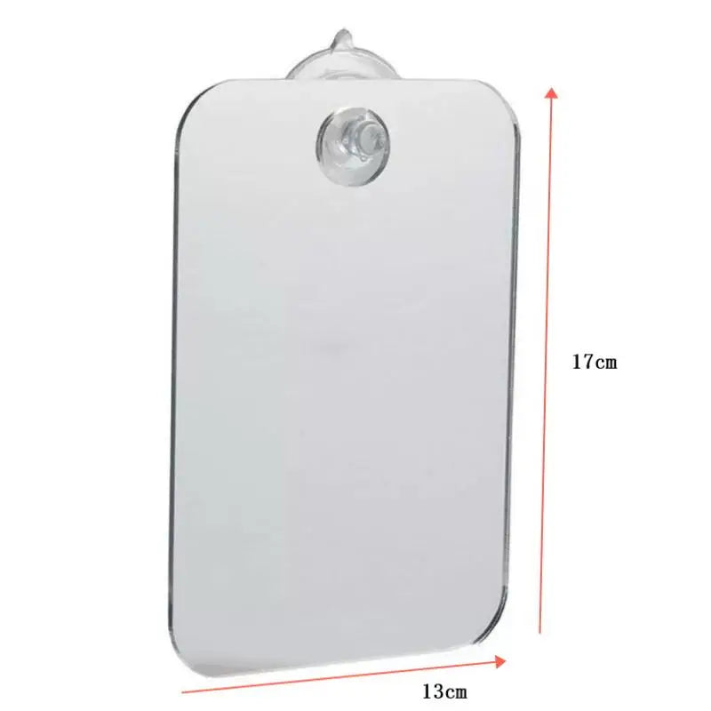Fogless Shower Shaving Mirror – Portable Acrylic Travel Mirror Fogless Shower Mirror Nixie