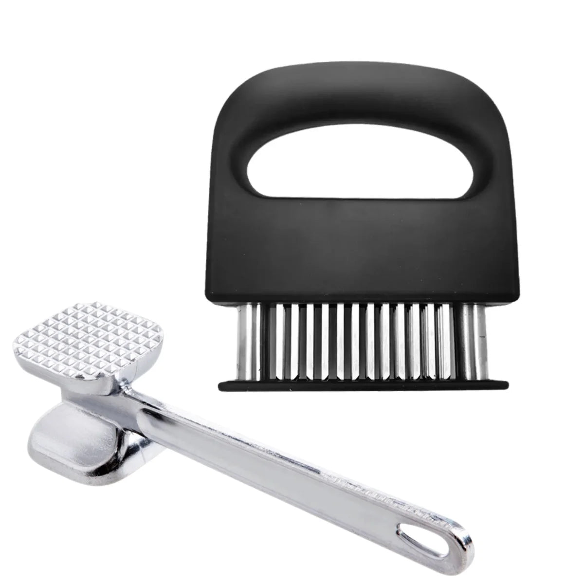 48-Blade Stainless Steel Meat Tenderizer | Kitchen Tool