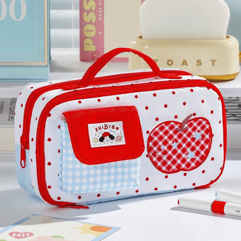 Kawaii Large Capacity Pencil Case 9-Layer Divided Pouch Pencil Case Nixie