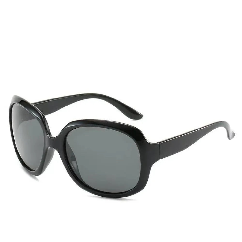 Oversized Gradient Sunglasses UV Protection Women | Elliptical Oversized Sunglasses Nixie Style 2