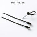 Nylon Zip Tie Buckles Self-Locking 20/50/100 Pcs Heavy Duty