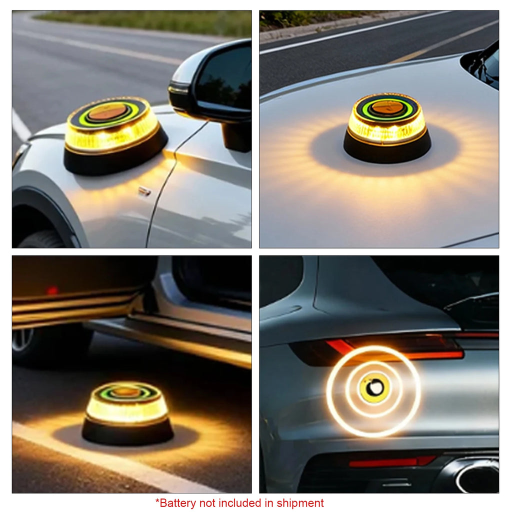 Nixie Car Emergency Beacon LED Strobe Warning Signal Light Emergency Beacon Light Nixie
