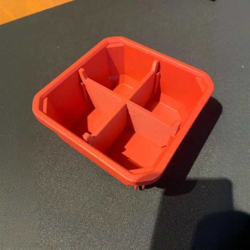 Tool Box Cross Divider 2/3/4-Compartment Organizer Insert