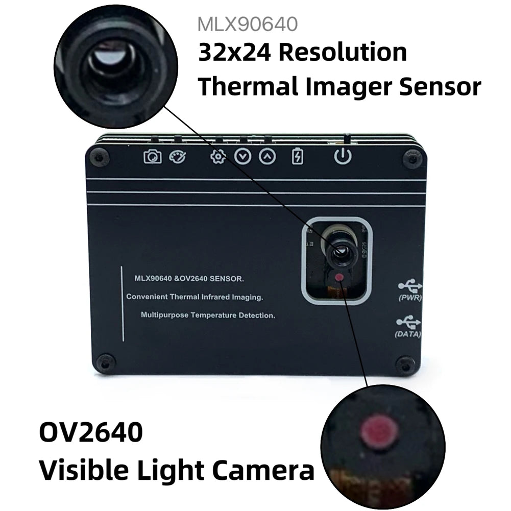 Handheld Thermal Imaging Camera | AMG8833 Infrared Imager Thermal Imaging Camera Nixie
