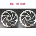 ZOOM MTB Disc Brake Rotor 140-203mm 6-Bolt Stainless Steel Bike Disc Brake Rotor Nixie 2PC 203-203mm
