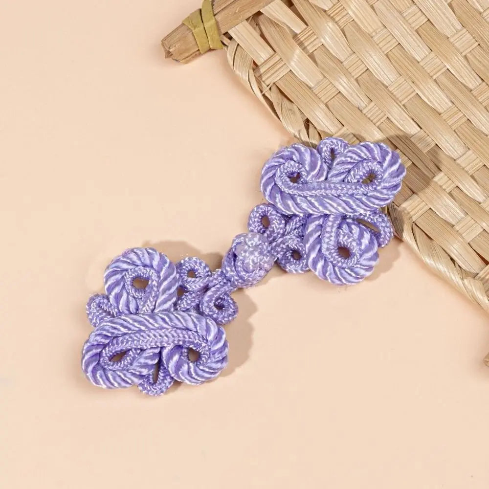 Chinese Knot Tassel Shank Buttons DIY Sewing Plate Buckle Decorative Sewing Buttons Nixie