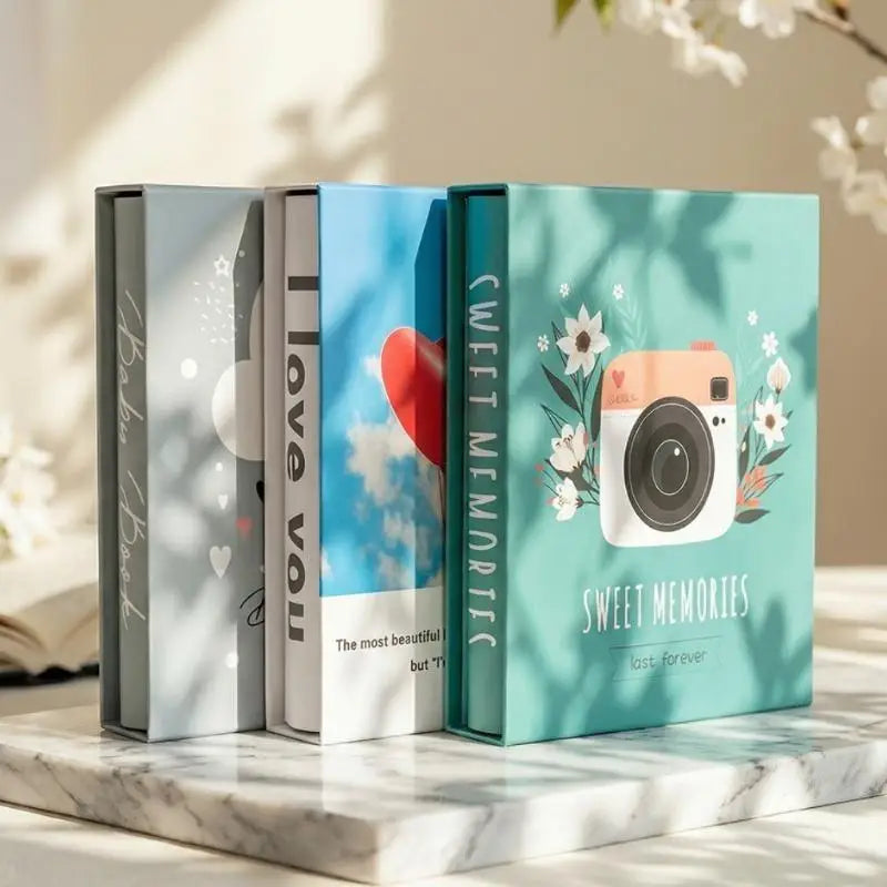 JETTING 6-Inch Slip-In Photo Album – 200 Pockets, Large Capacity Slip-In Photo Album Nixie