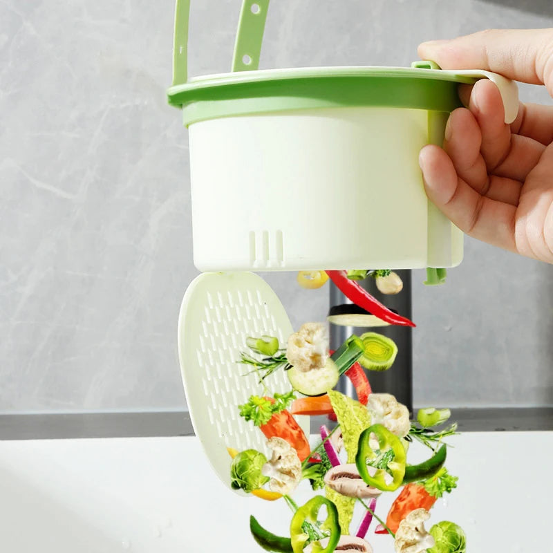 Hanging Kitchen Sink Drain Basket – Food Scrap Filter