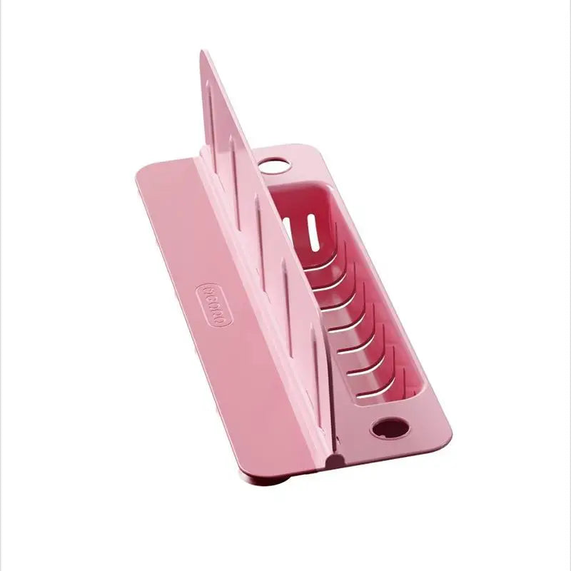 Silicone Sink Splash Guard with Drain & Storage Tray