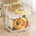Clear PVC Doll Storage Bag with Zipper & Handles – 2 Sizes Toy Storage Organizer Nixie White L-38-24-32cm