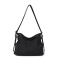 Nixie Women's Multifunctional Tote Bag – Large Nylon Satchel Women's Tote Bag Nixie Black