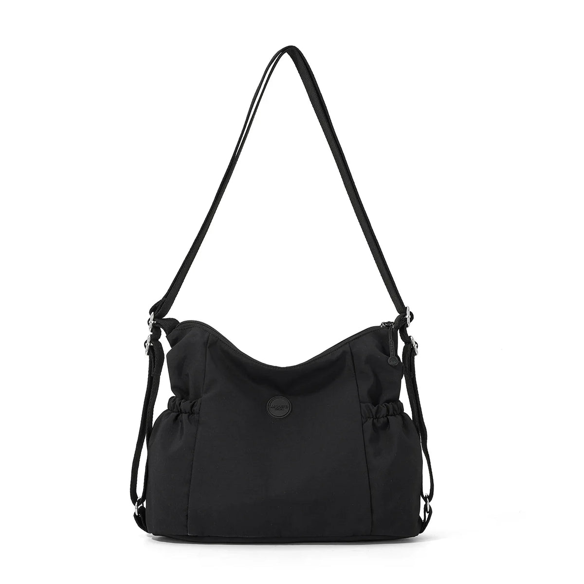 Nixie Women's Multifunctional Tote Bag – Large Nylon Satchel Women's Tote Bag Nixie Black