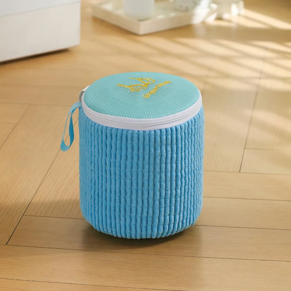 Cylindrical Bra Laundry Bag – Anti-Deformation Wash Protector