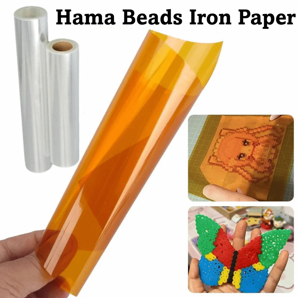 Hama Beads Ironing Paper – Reusable Heat-Resistant Film Sheet Bead Craft Accessory Nixie