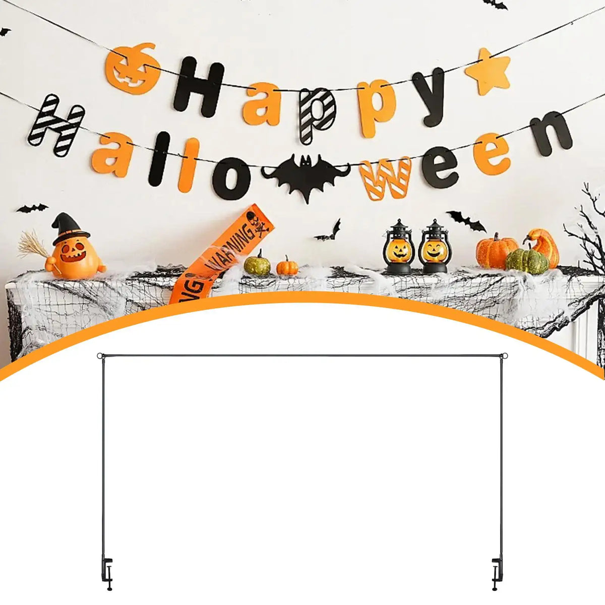 Metal Table Arch Stand with Clamps – Reusable Balloon Frame