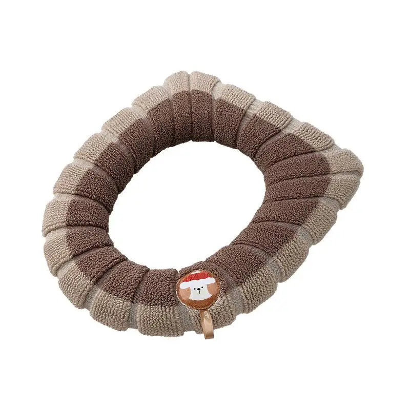 Knitted Toilet Seat Cover – Washable, Thickened & Universal Fit Toilet Seat Cover Nixie