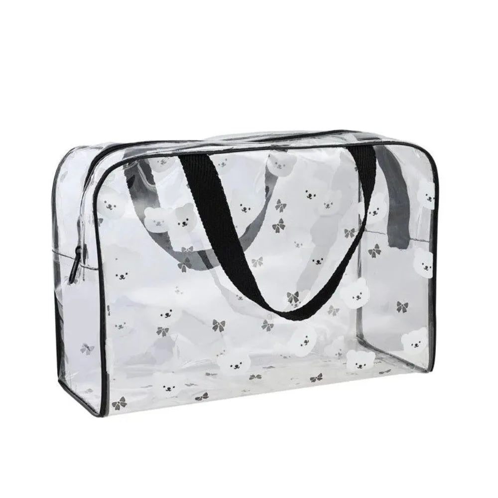 Portable Large Capacity PVC Waterproof Toiletry & Cosmetic Bag