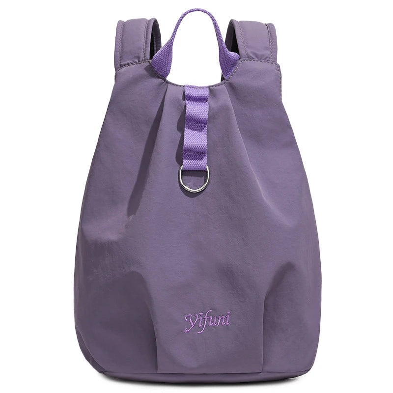 Women's Lightweight Oxford Vest Backpack – Water-Resistant