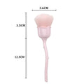 Gold Rose Flower Nail Art Brush – UV Gel & Manicure Tool Nail Art Brush Nixie Pink