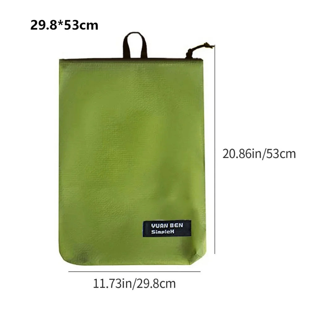 Waterproof Travel Storage Bags – Silicone-Coated Nylon Pouches
